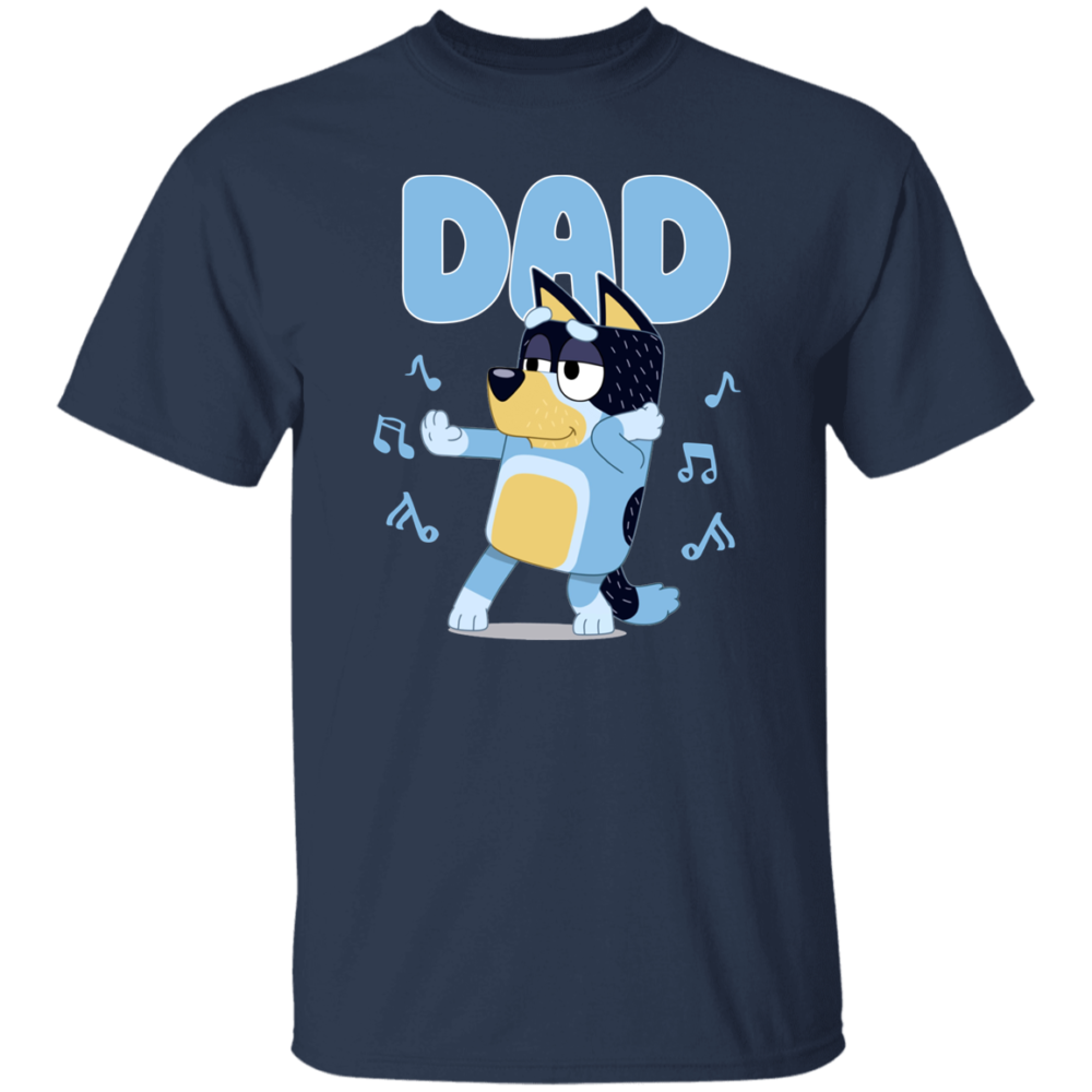 Funny Dad Life Blueys Dad Shirt Gift for Dad, Blueys Adventure Shirts for Family, Baby Blueys T-Shirt