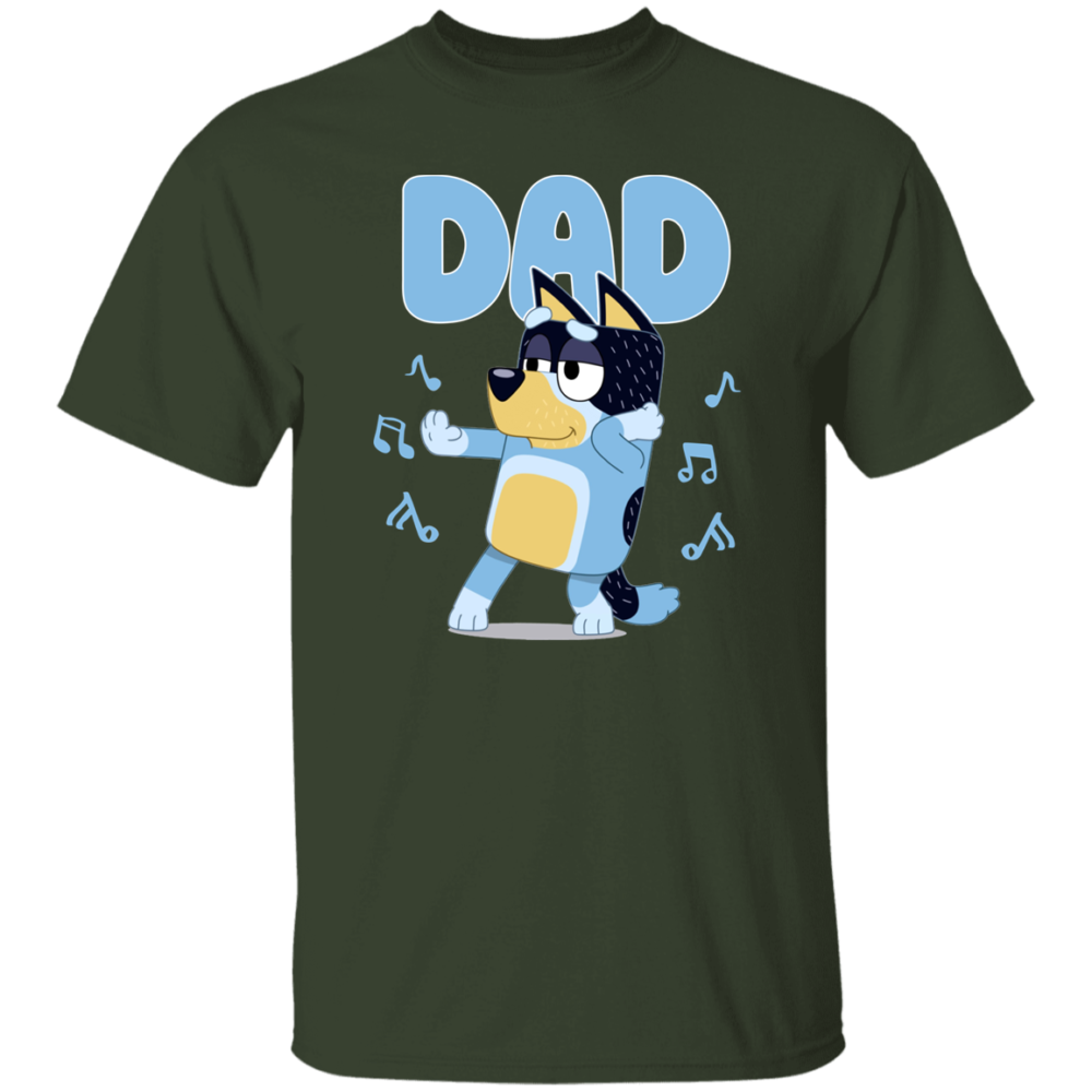 Funny Dad Life Blueys Dad Shirt Gift for Dad, Blueys Adventure Shirts for Family, Baby Blueys T-Shirt