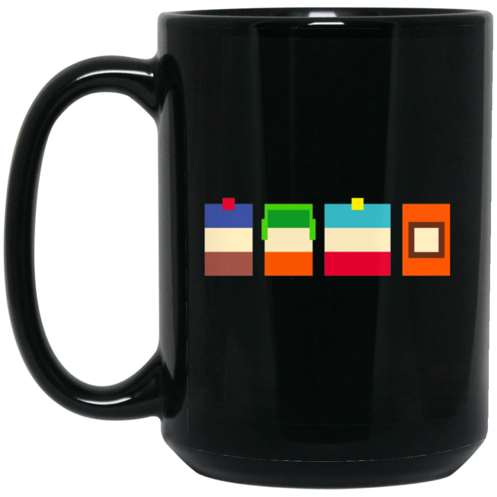 South Park Boys Pixel Art Mug