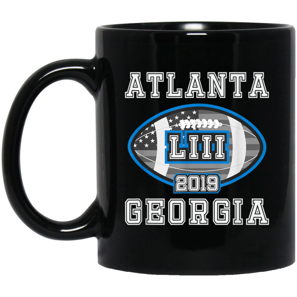 Football Super Fan 53 bowl LIII 2019 Atlanta Mug