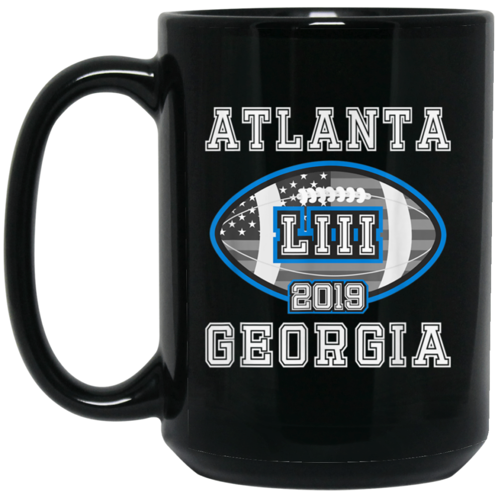 Football Super Fan 53 bowl LIII 2019 Atlanta Mug