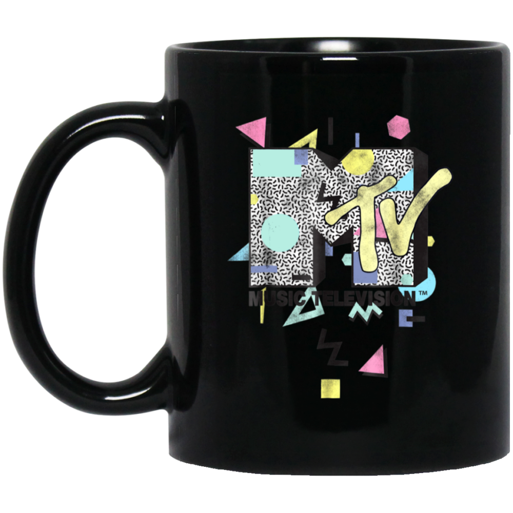 MTV Retro Shape Design Logo Graphic Mug