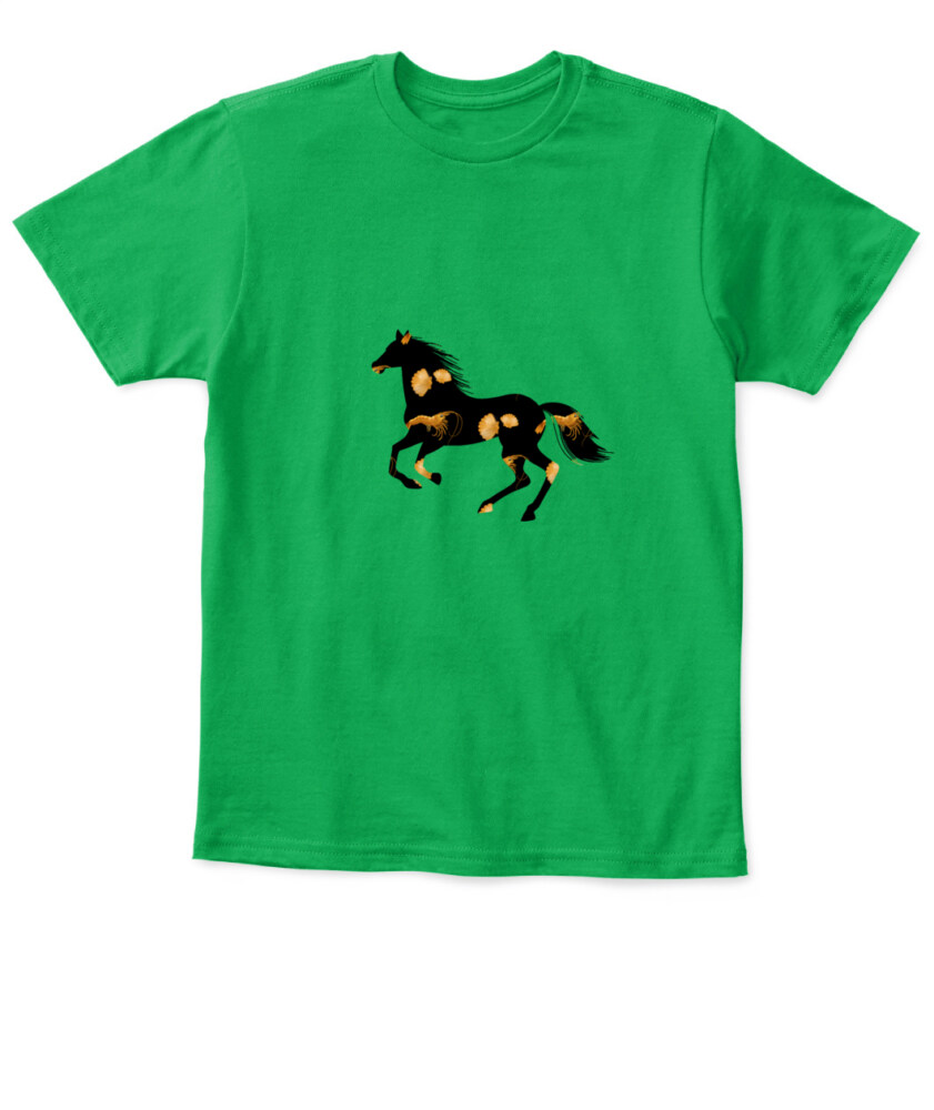 Kid's T-Shirt | Gildan 5000B (US) 177  horse