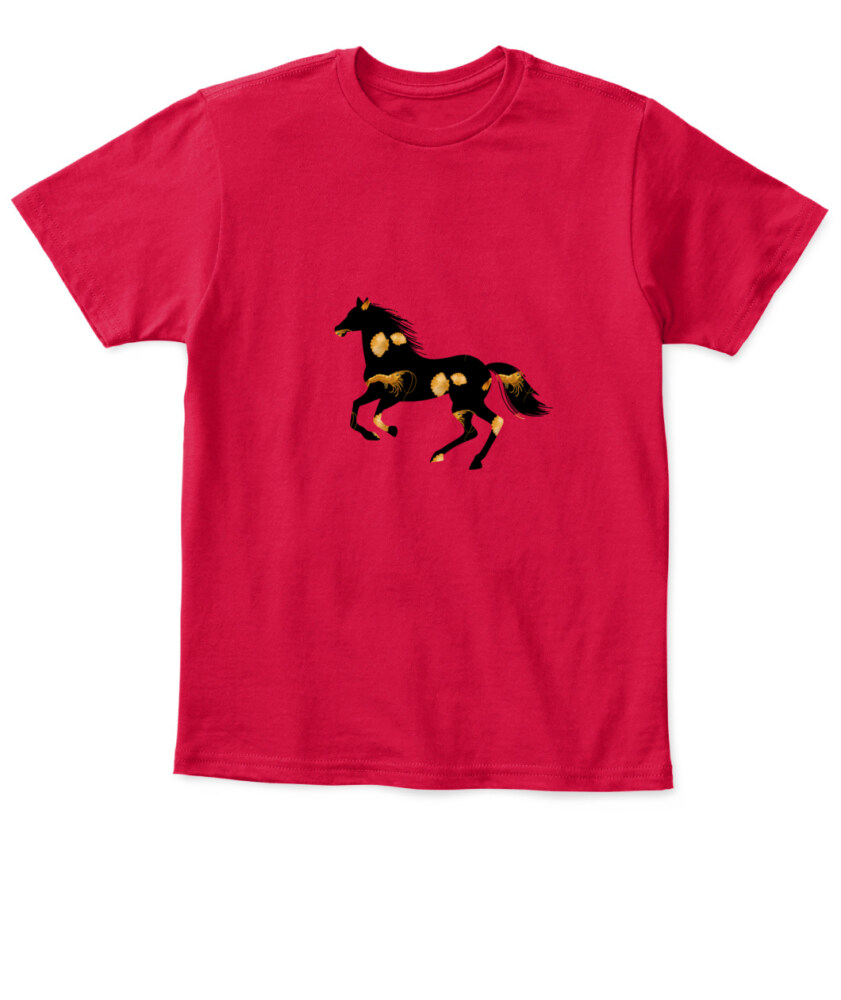 Kid's T-Shirt | Gildan 5000B (US) 177  horse