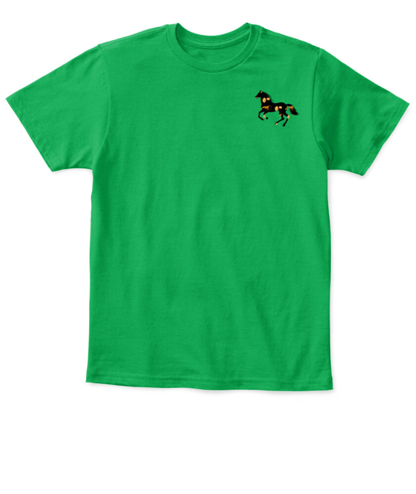 Kid's T-Shirt | Gildan 5000B (US) 178 horse