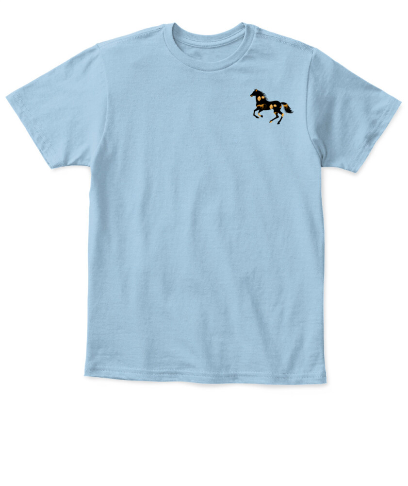 Kid's T-Shirt | Gildan 5000B (US) 178 horse