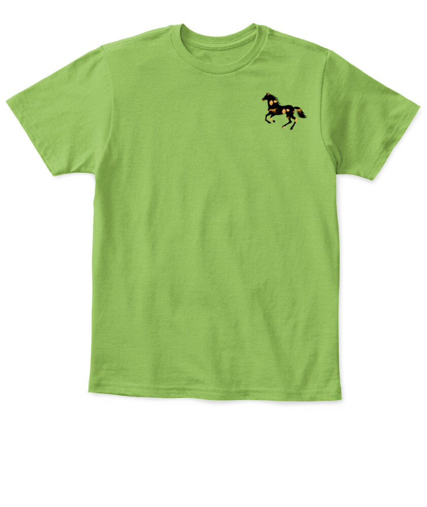 Kid's T-Shirt | Gildan 5000B (US) 178 horse