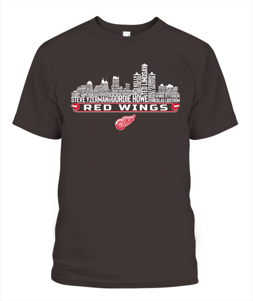 DETROIT RED WINGS – Legends of Hockeytown Skyline