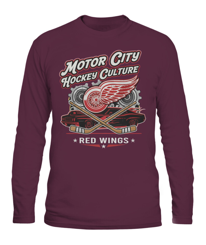 DETROIT RED WINGS – Motor City Hockey Culture