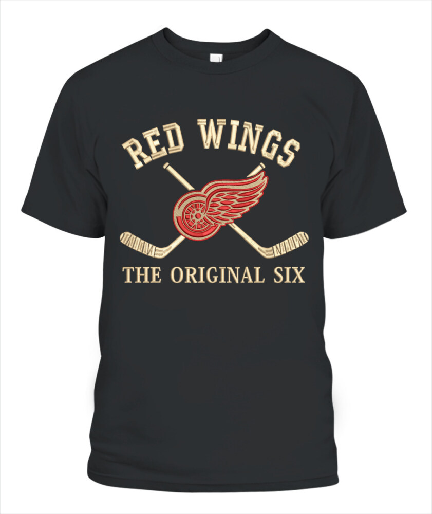 DETROIT RED WINGS - The Original Six - Premium Embroidered
