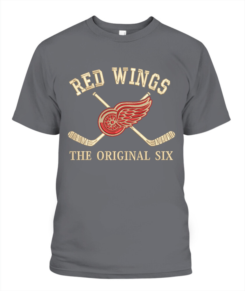 DETROIT RED WINGS - The Original Six - Premium Embroidered