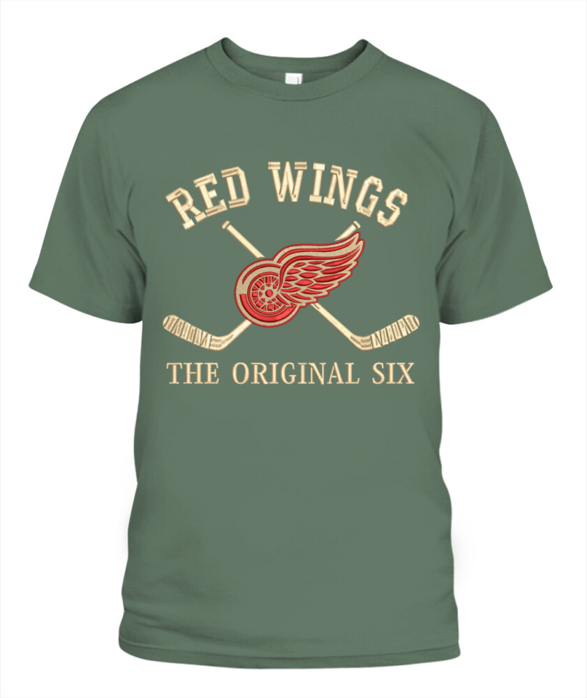 DETROIT RED WINGS - The Original Six - Premium Embroidered
