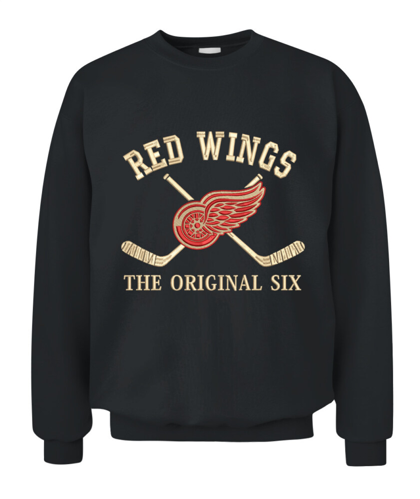 DETROIT RED WINGS - The Original Six - Premium Embroidered