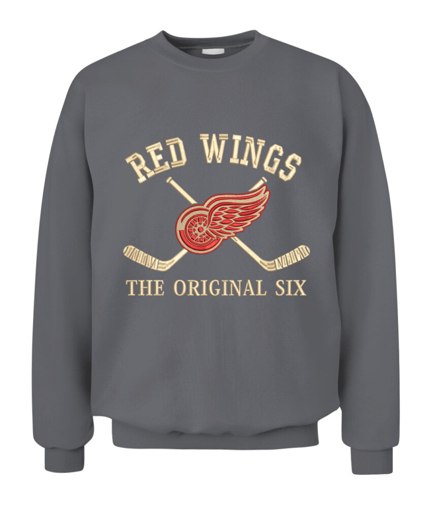 DETROIT RED WINGS - The Original Six - Premium Embroidered