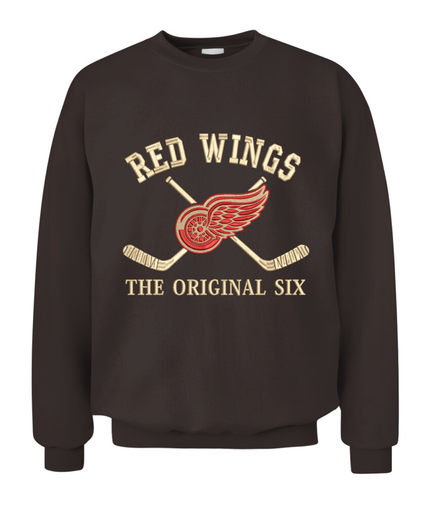 DETROIT RED WINGS - The Original Six - Premium Embroidered