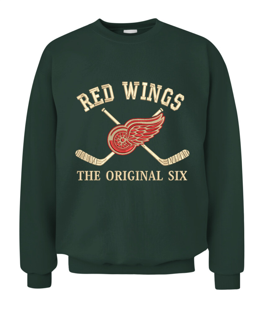 DETROIT RED WINGS - The Original Six - Premium Embroidered