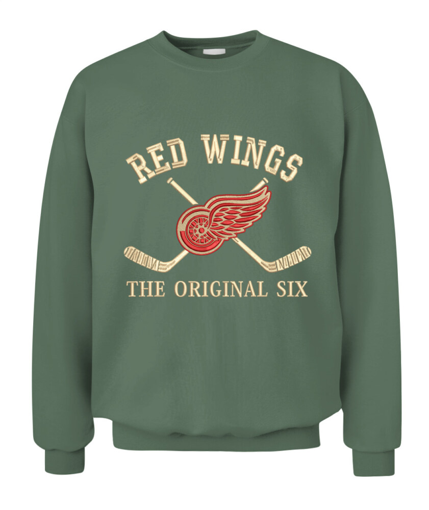 DETROIT RED WINGS - The Original Six - Premium Embroidered