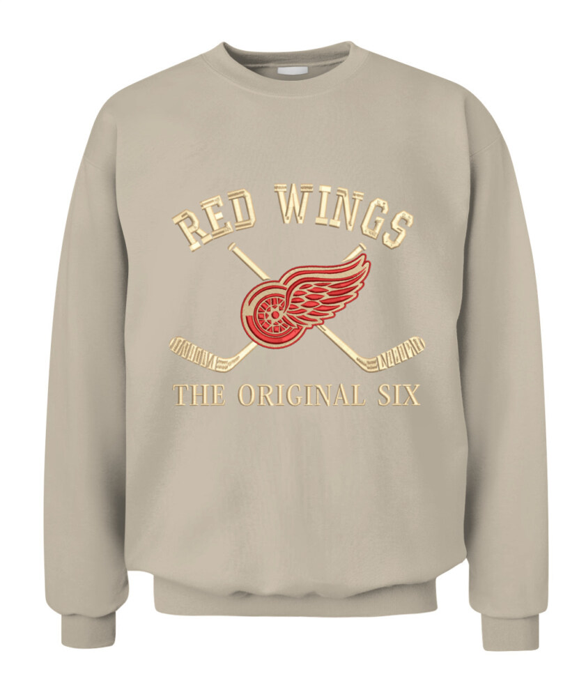 DETROIT RED WINGS - The Original Six - Premium Embroidered