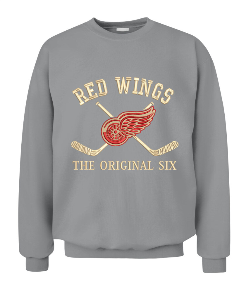 DETROIT RED WINGS - The Original Six - Premium Embroidered