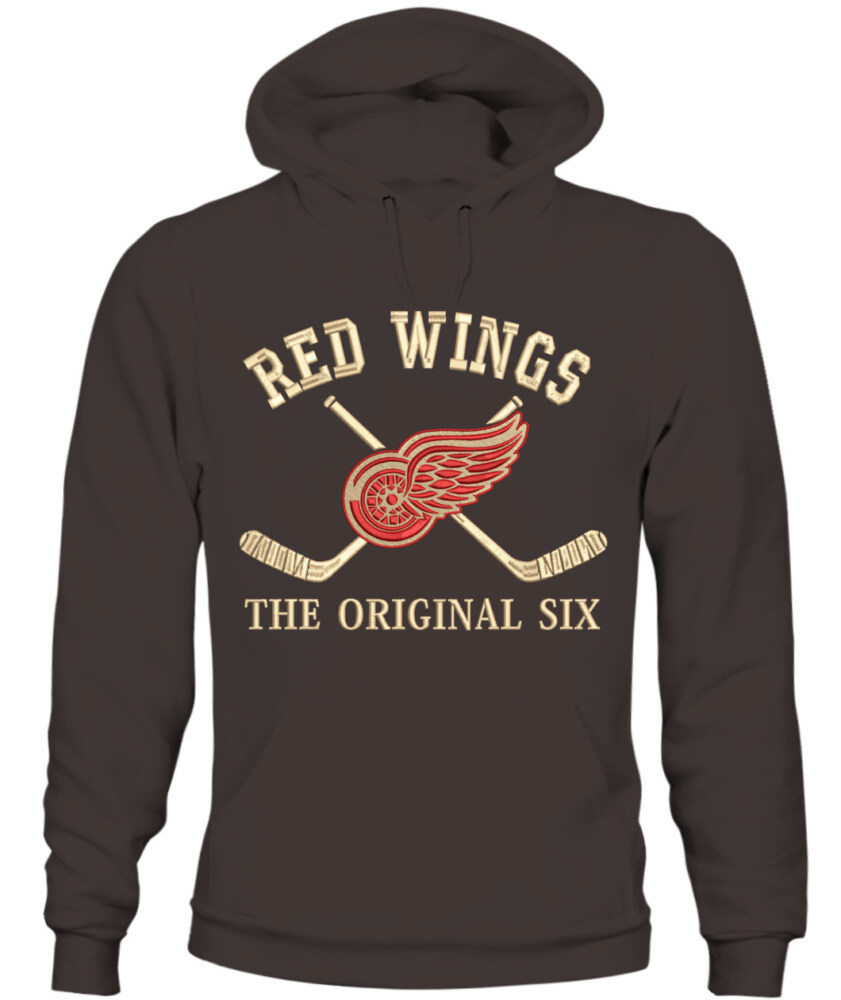 DETROIT RED WINGS - The Original Six - Premium Embroidered