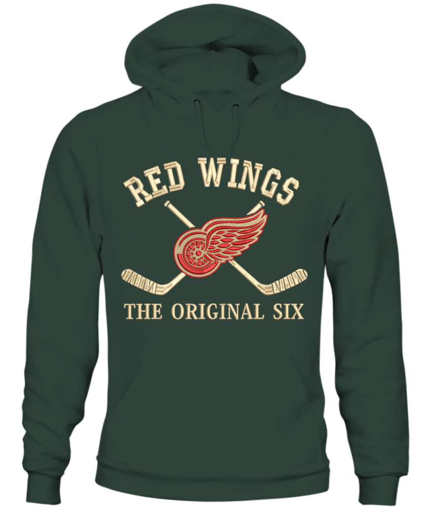 DETROIT RED WINGS - The Original Six - Premium Embroidered