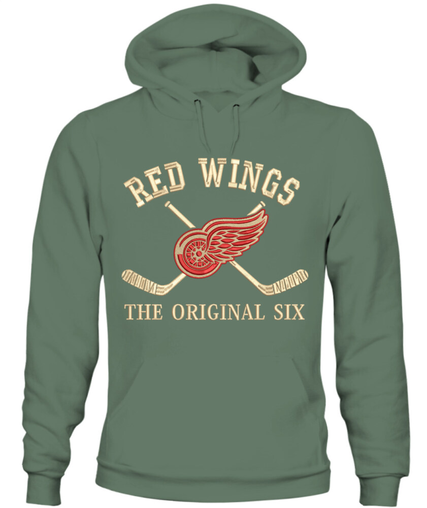 DETROIT RED WINGS - The Original Six - Premium Embroidered