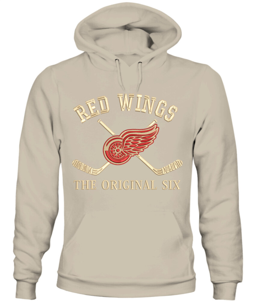 DETROIT RED WINGS - The Original Six - Premium Embroidered