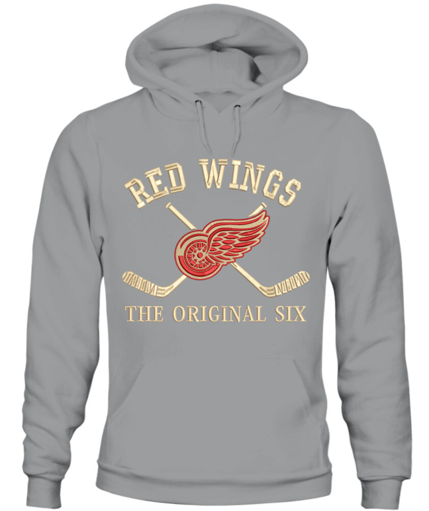DETROIT RED WINGS - The Original Six - Premium Embroidered