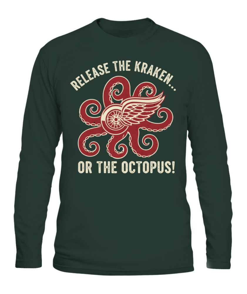 DETROIT RED WINGS – Release the Kraken... or the Octopus!