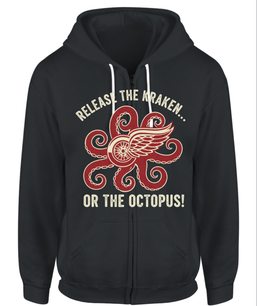 DETROIT RED WINGS – Release the Kraken... or the Octopus!