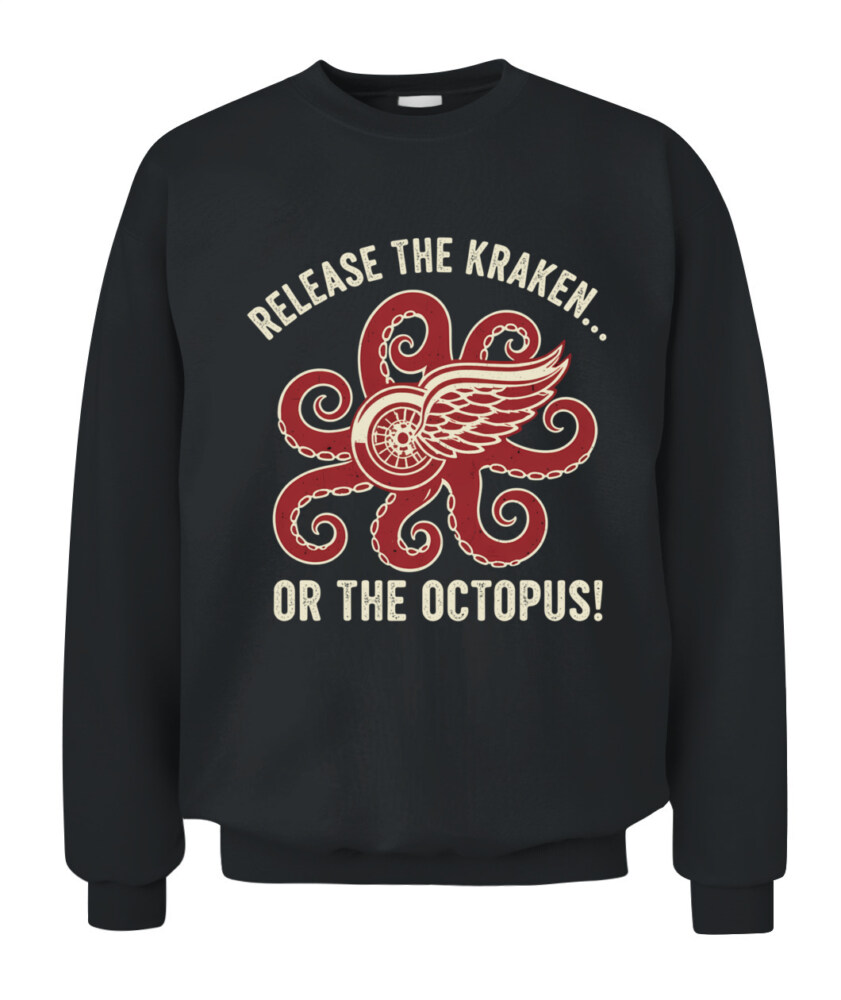 DETROIT RED WINGS – Release the Kraken... or the Octopus!