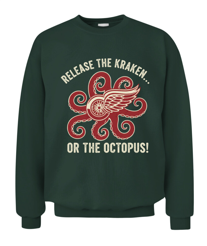 DETROIT RED WINGS – Release the Kraken... or the Octopus!