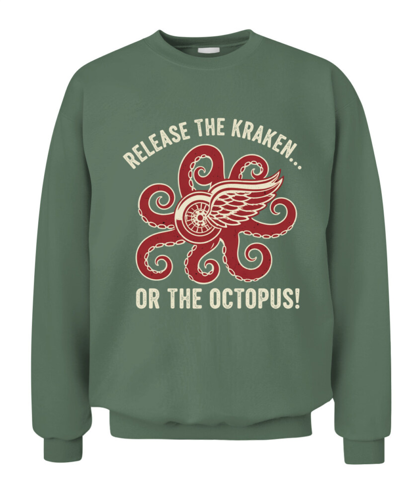 DETROIT RED WINGS – Release the Kraken... or the Octopus!