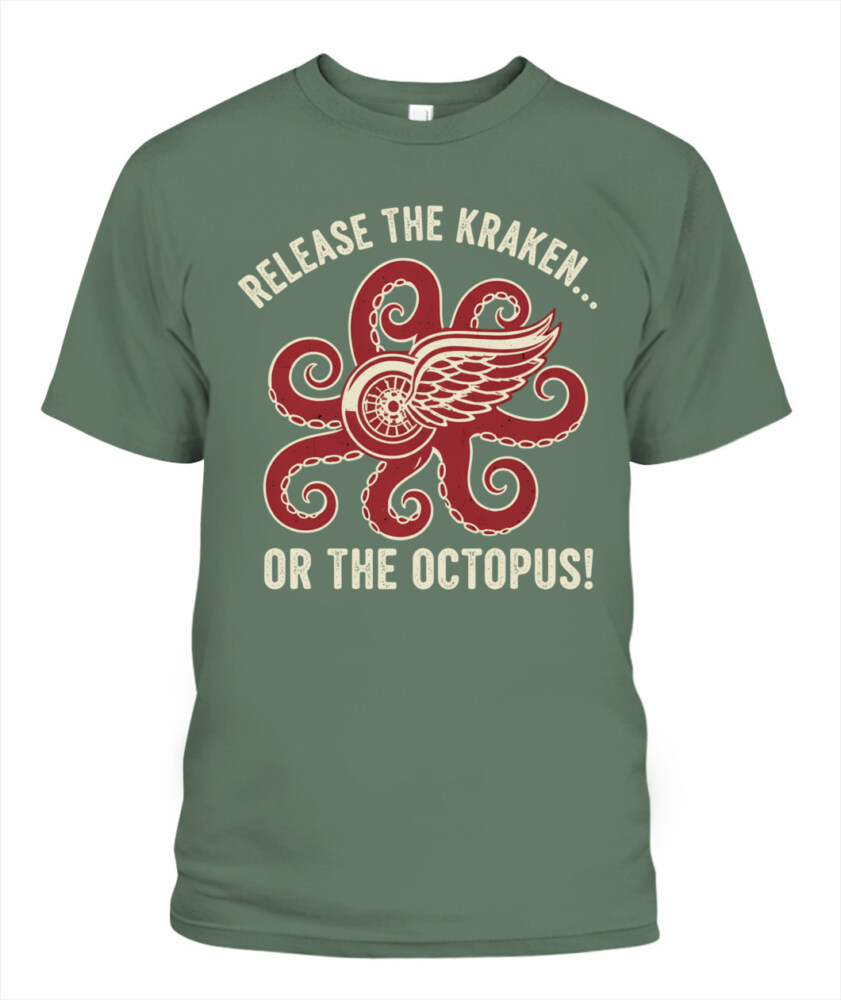 DETROIT RED WINGS – Release the Kraken... or the Octopus!