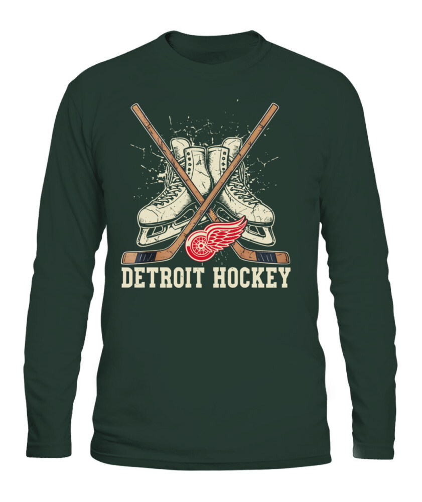 DETROIT RED WINGS – Vintage Skates & Sticks