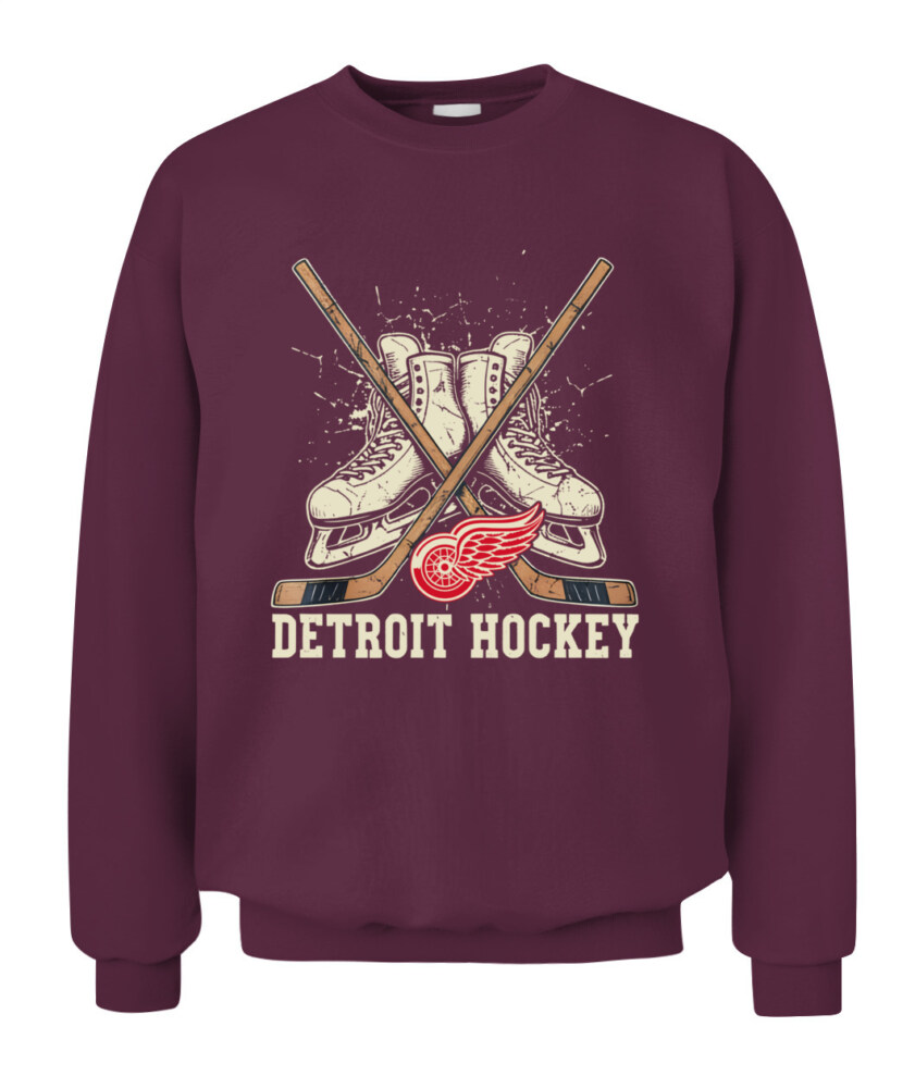 DETROIT RED WINGS – Vintage Skates & Sticks