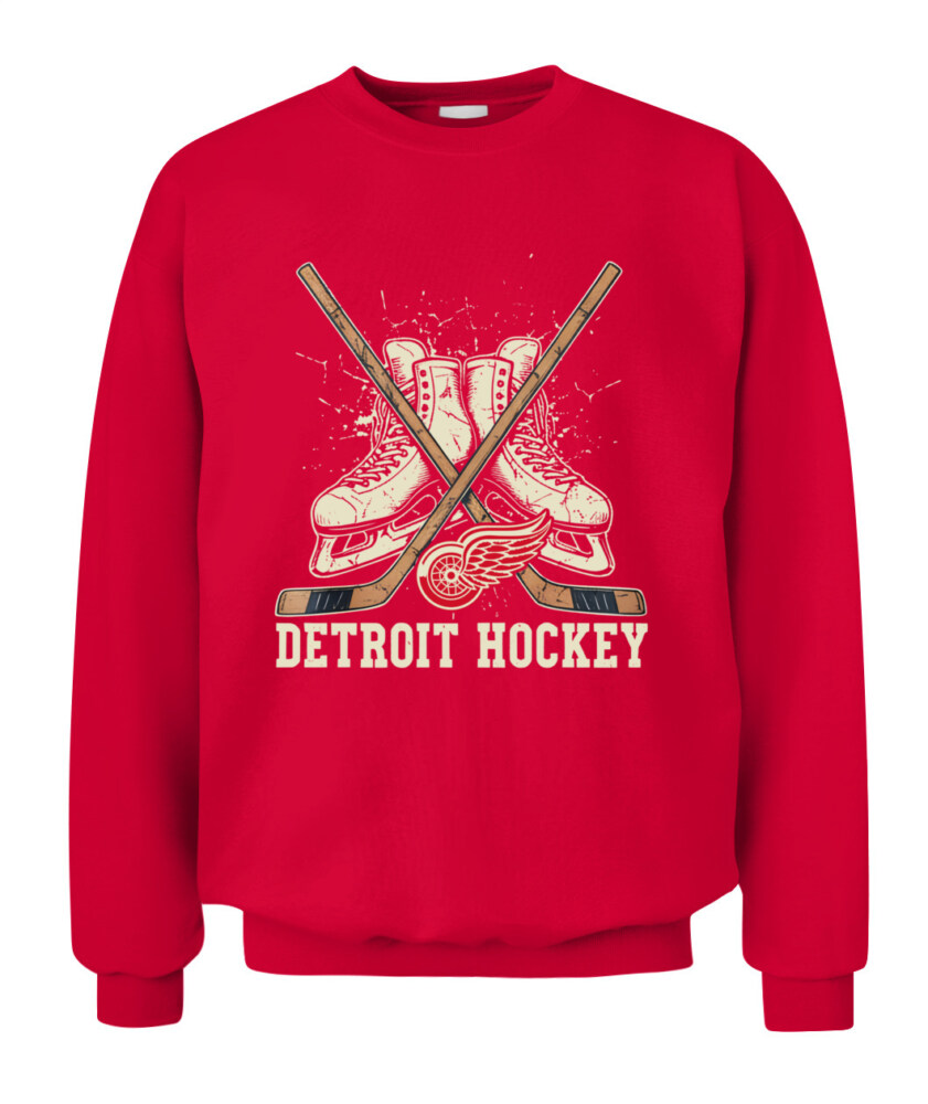 DETROIT RED WINGS – Vintage Skates & Sticks