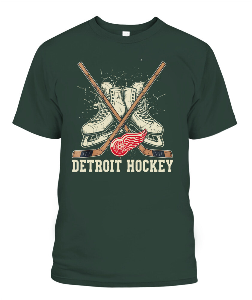 DETROIT RED WINGS – Vintage Skates & Sticks