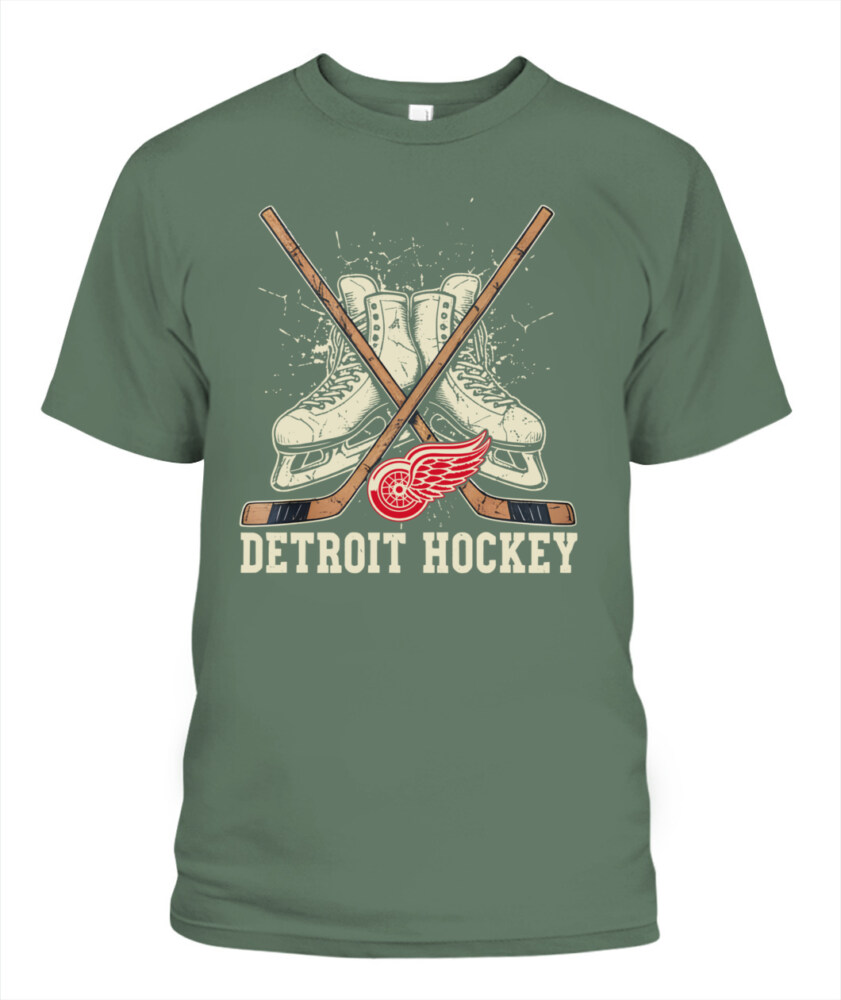 DETROIT RED WINGS – Vintage Skates & Sticks