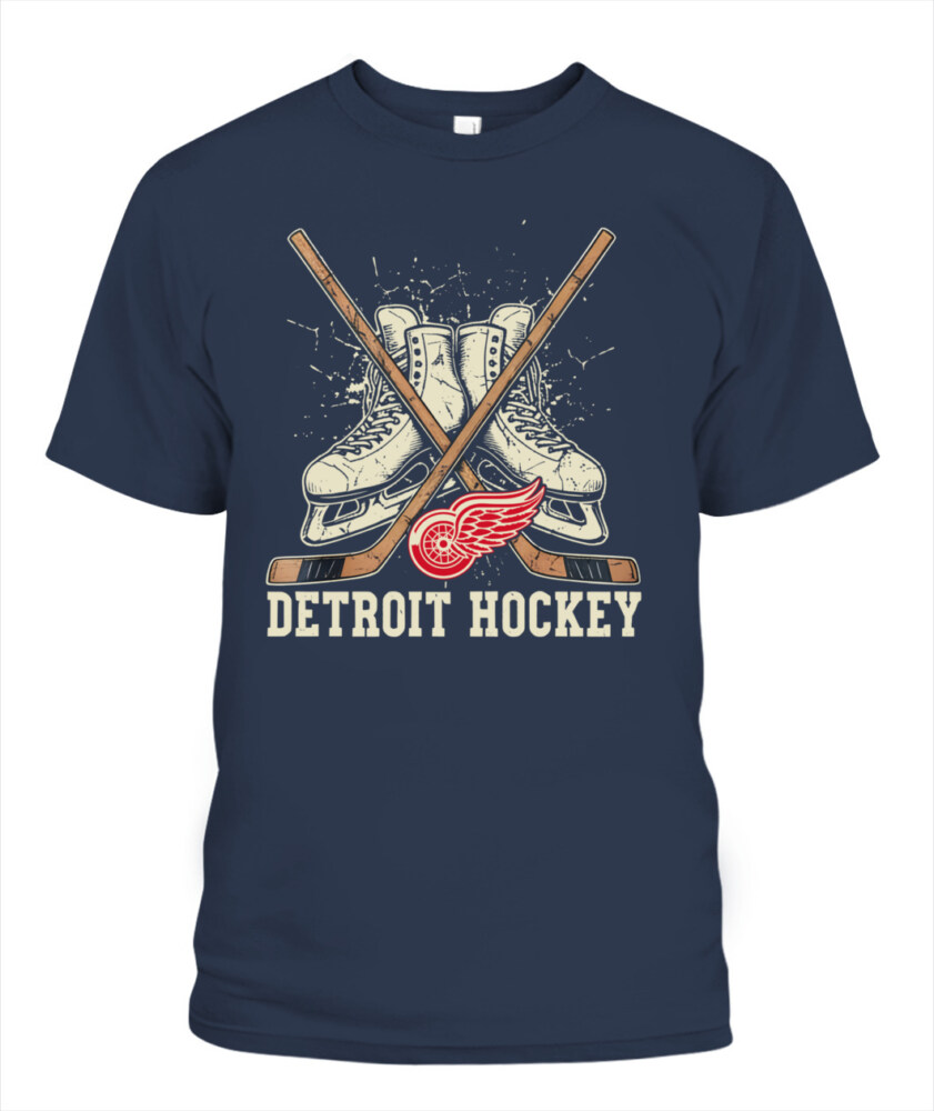 DETROIT RED WINGS – Vintage Skates & Sticks