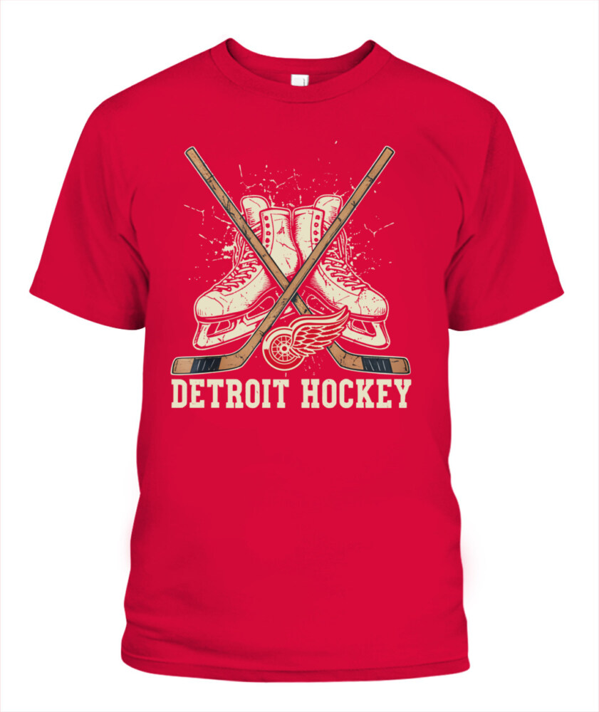 DETROIT RED WINGS – Vintage Skates & Sticks