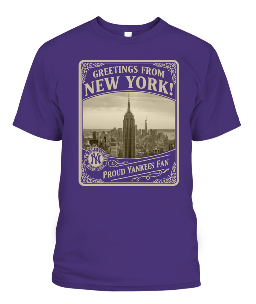 NEW YORK YANKEES – GREETINGS FROM NEW YORK