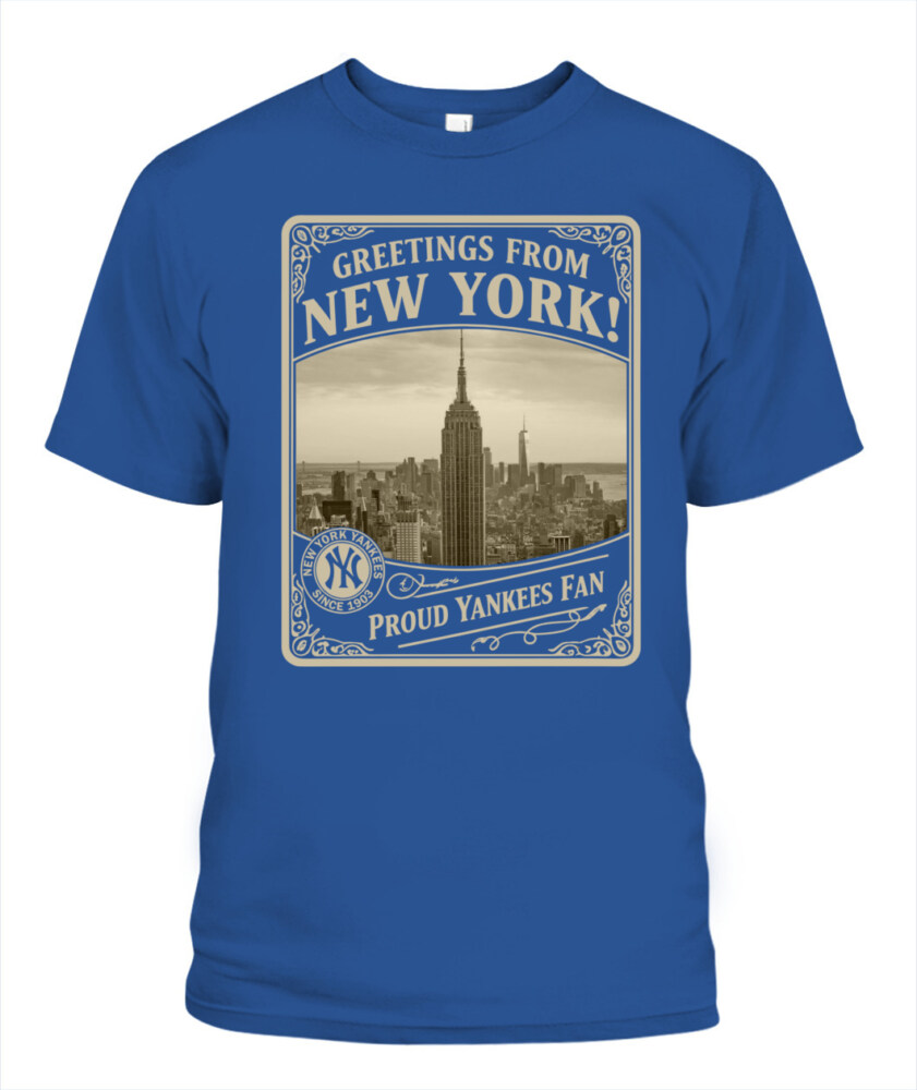 NEW YORK YANKEES – GREETINGS FROM NEW YORK