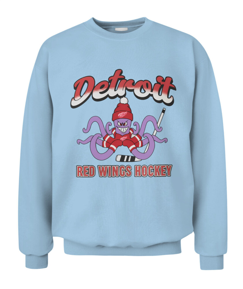 DETROIT RED WINGS – The Hockey Octopus Mascot