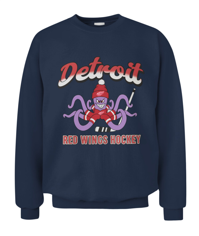 DETROIT RED WINGS – The Hockey Octopus Mascot