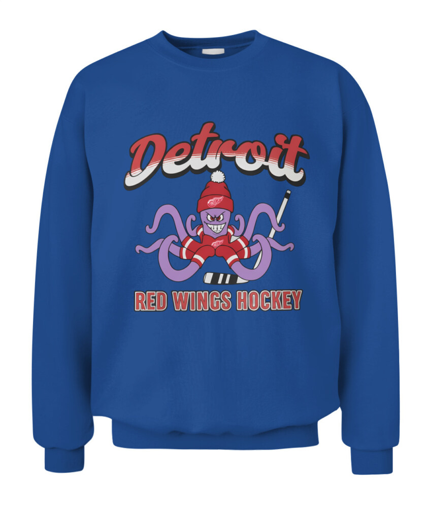 DETROIT RED WINGS – The Hockey Octopus Mascot