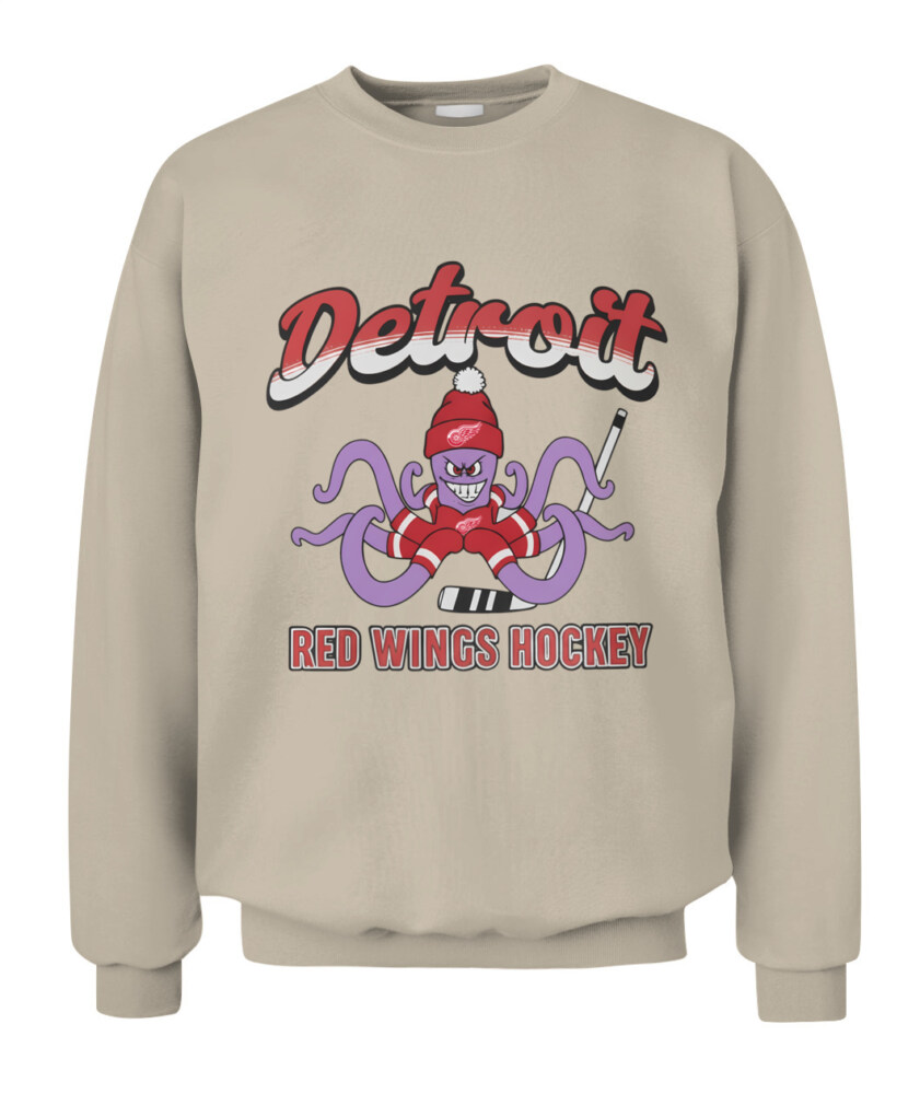 DETROIT RED WINGS – The Hockey Octopus Mascot