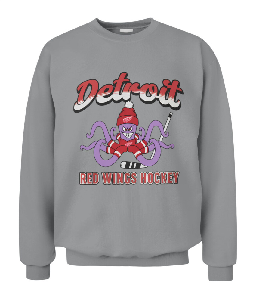 DETROIT RED WINGS – The Hockey Octopus Mascot