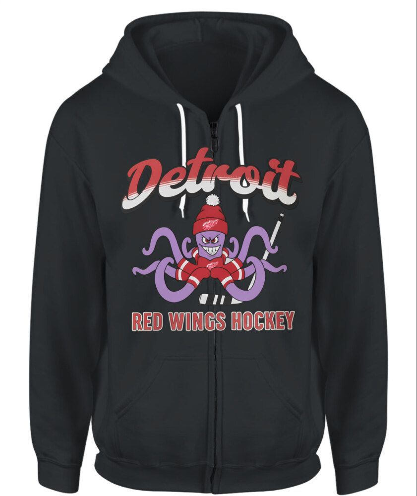 DETROIT RED WINGS – The Hockey Octopus Mascot