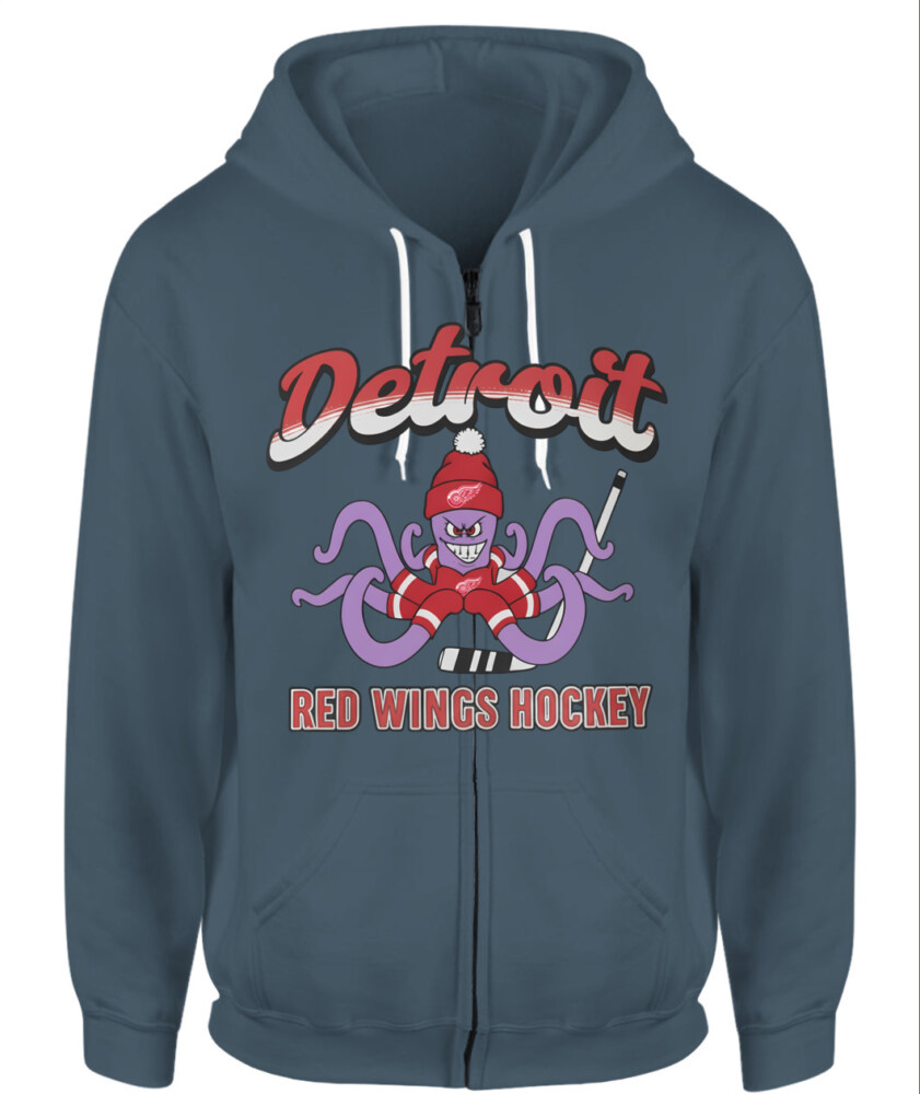 DETROIT RED WINGS – The Hockey Octopus Mascot